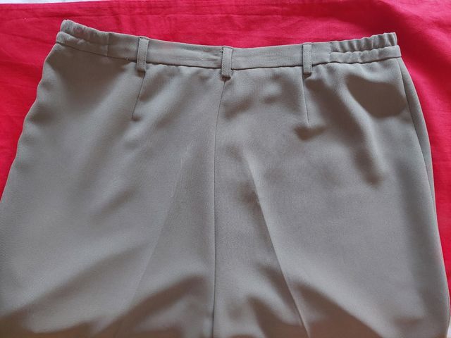 Pantalón gris mujer - Talla 46