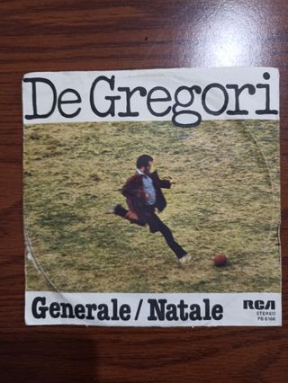 Singolo 45 giri De Gregori - Generale/Natale