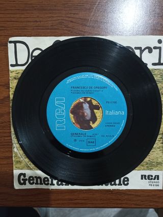 Singolo 45 giri De Gregori - Generale/Natale