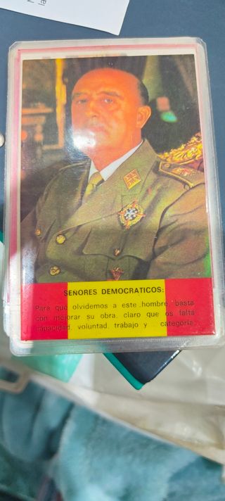 Tarjeta Franco - Propaganda
