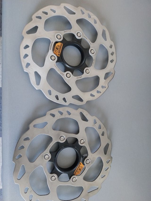 Discos freno Shimano SM-RT70-S (2)