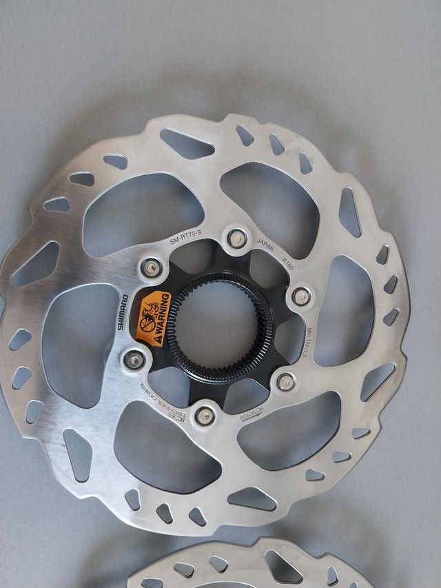 Discos freno Shimano SM-RT70-S (2)