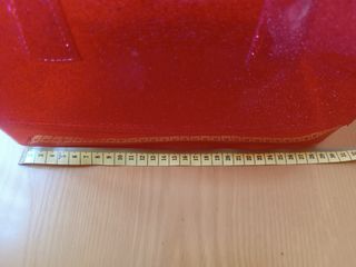 Bolso Furla rojo glitter