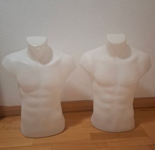1 maniquí torso hombre