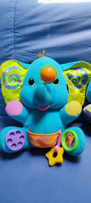 Peluches sensoriales Bebés: Elefante y Perritos