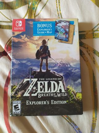Zelda Breath of the Wild Explorer's edition