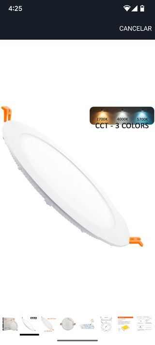 Panel LED OSRAM 15W - 2 unidades