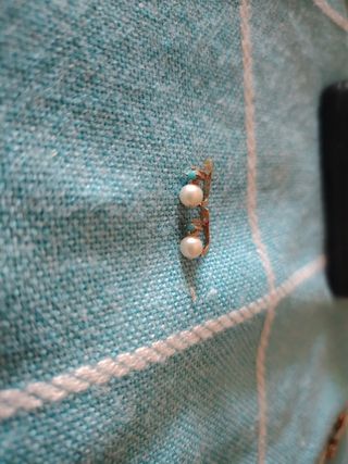 Pendientes oro perla - Joyería