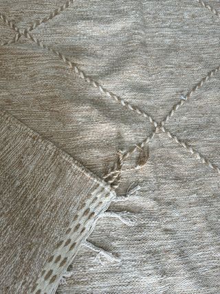 Alfombra kilim beige 2x3 - Lana