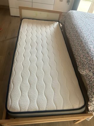 Cama infantil Ikea Sniglar + colchón Visco Baby 