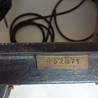 Máquina coser Hexagon antigua