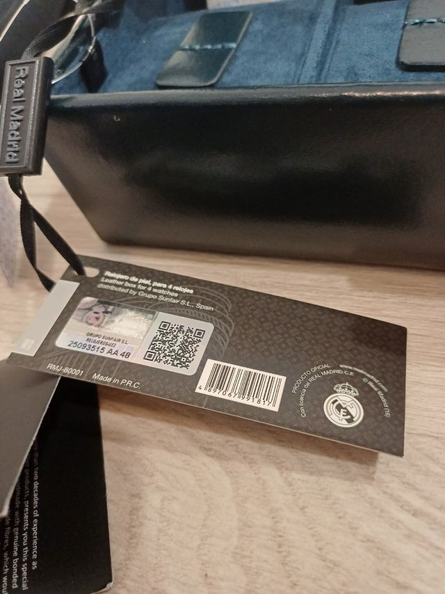 Estuche Relojes Real Madrid - 4 relojes