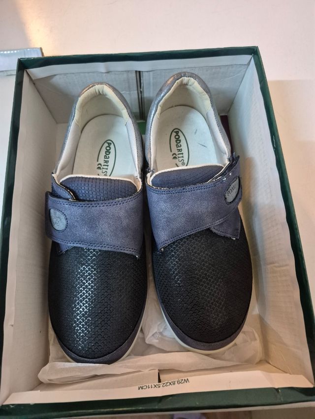 Podartis - Scarpe ortopediche blu Tg 38