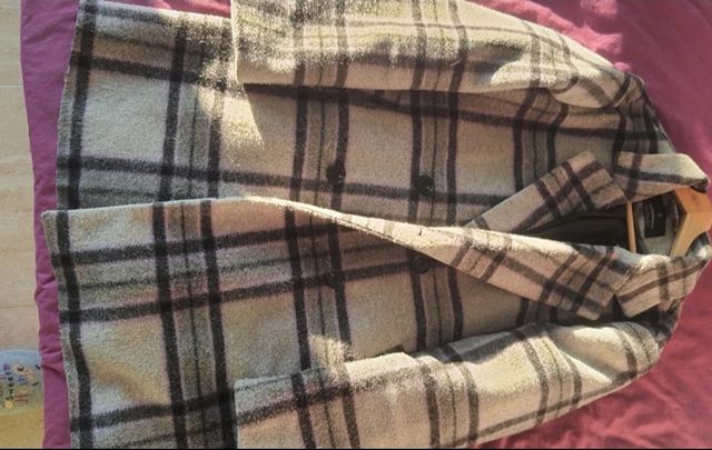 Abrigo Stradivarius M - Morado