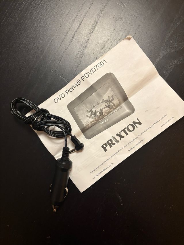 PRIXTON - Reproductor DVD Portátil
