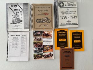 Manuales restauracion Harley Davidson 1930-1949