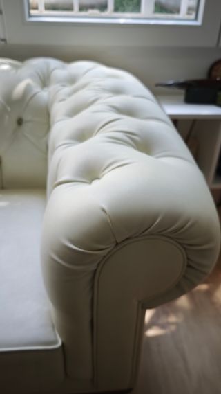 Chester beige de piel sintética