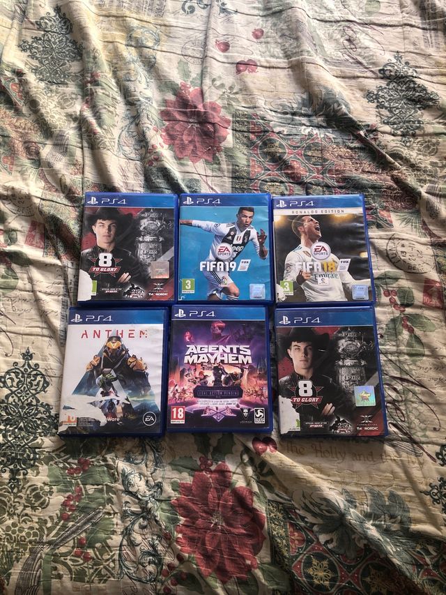 6 Juegos PS4 (PlayStation 4): FIFA, Anthem, más