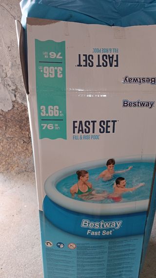 Piscina Bestway Fast Set 3.66m