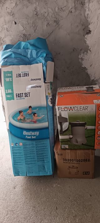 Piscina Bestway Fast Set 3.66m