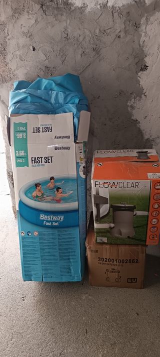 Piscina Bestway Fast Set 3.66m