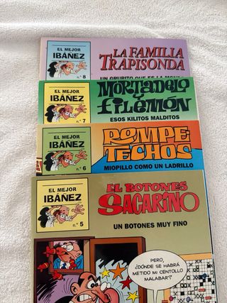 Comics EL MEJOR IBAÑEZ N° 1/2/4/5/6/7/8