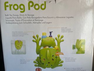 Boon Frog Pod: organizador juguetes baño