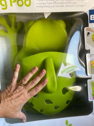 Boon Frog Pod: organizador juguetes baño