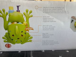 Boon Frog Pod: organizador juguetes baño