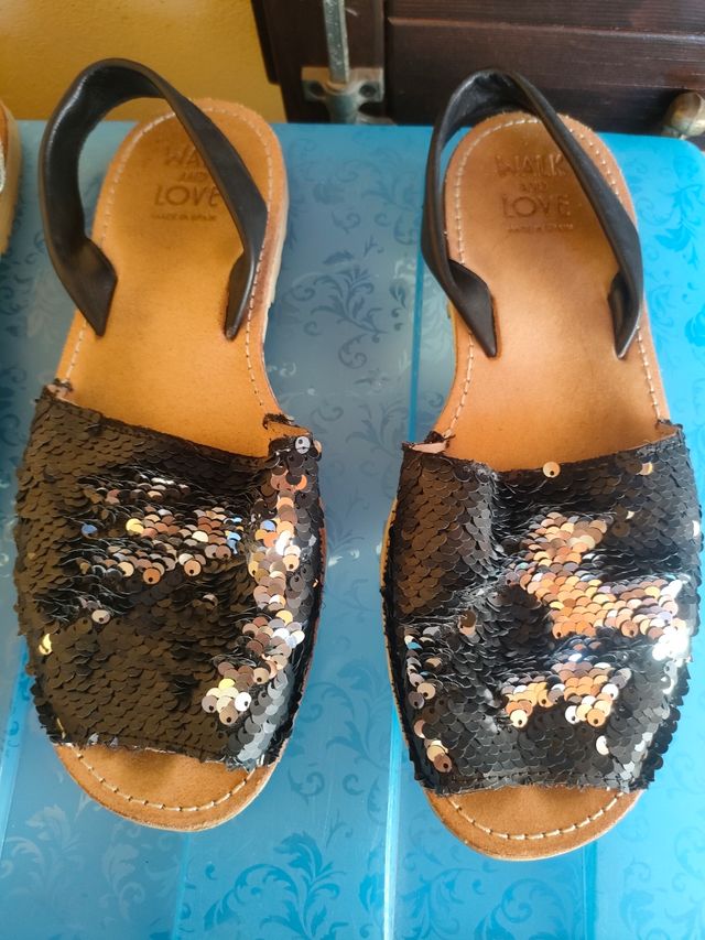 Sandali Walk & Love paillettes 40