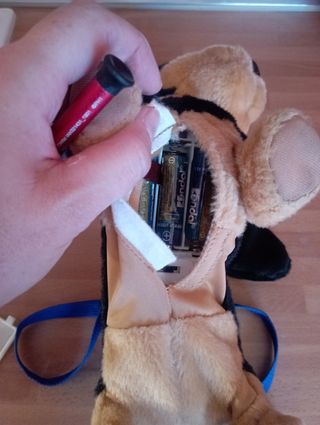 Perro salchicha peluche