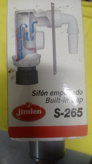 Sifón empotrado Jimten S-265 - Lavadora