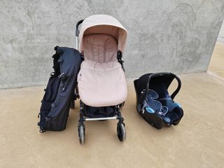 Carrito bebé ligero + capazo + silla coche
