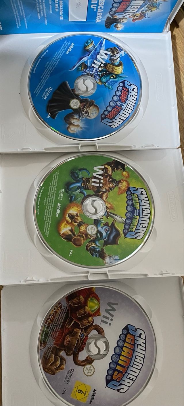 Skylanders Wii - 3 Juegos