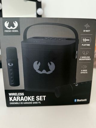 Karaoke Fresh 'n Rebel inalámbrico
NUEVO