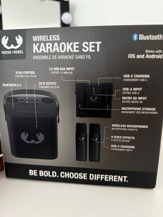 Karaoke Fresh 'n Rebel inalámbrico
NUEVO