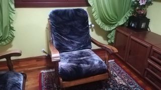 Mecedora + sillones: 1 doble, 2 individuales