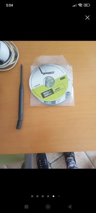 Monitor LG Teclado Logitech webcam antena wifi...