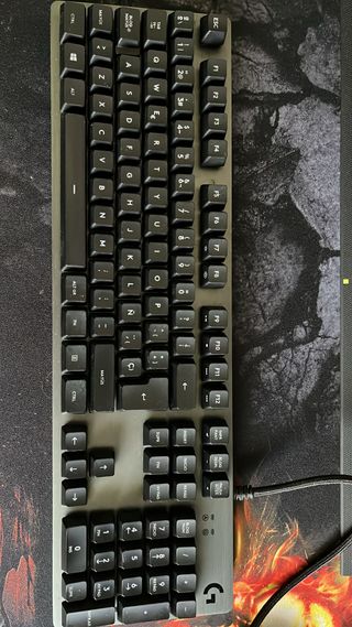 Teclado Logitech G413 Carbon - Gris Oscuro