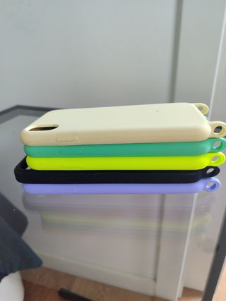 5 Fundas silicona iPhone