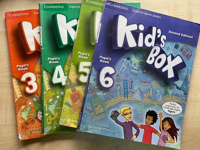 Libros Kid's Box 3-6 inglés