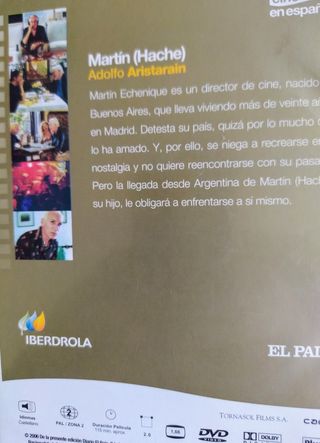 DVD Martín (Hache) - Adolfo Aristarain