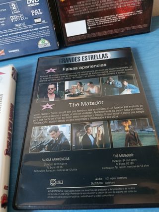 Lote 5 Películas DVD