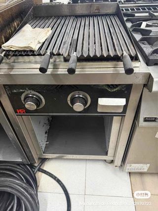 Barbacoa HR 750 acero inoxidable