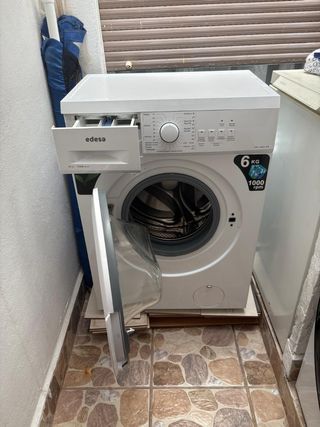 Lavadora Edessa 6kg 1000rpm