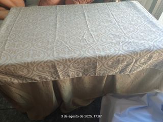 Mesa camilla blanca rectangular