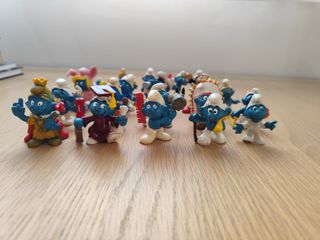 41 Pitufos figuras vintage