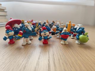 41 Pitufos figuras vintage