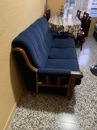 Sofá cama verde oliva