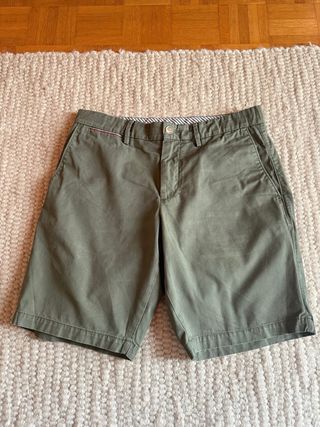 Shorts Tommy Hilfiger Verde Oliva Tg.32 (W)
